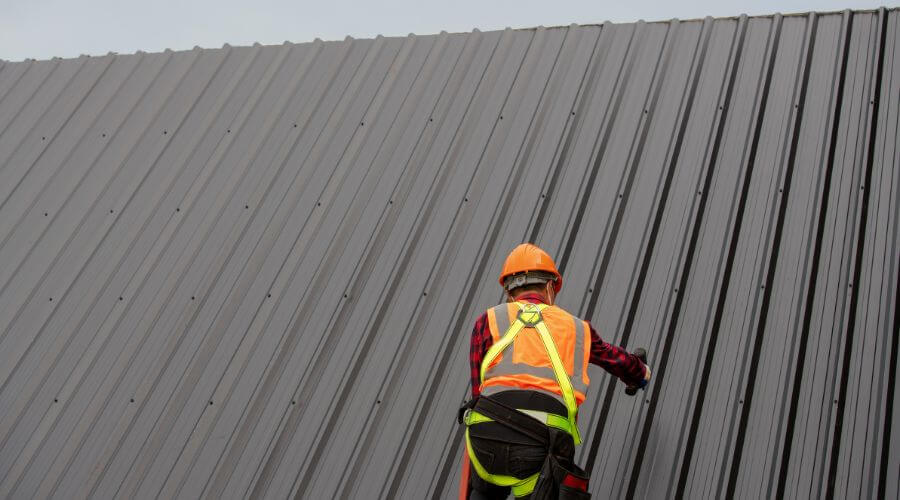 Professional metal roof installation services in Dalton, PA