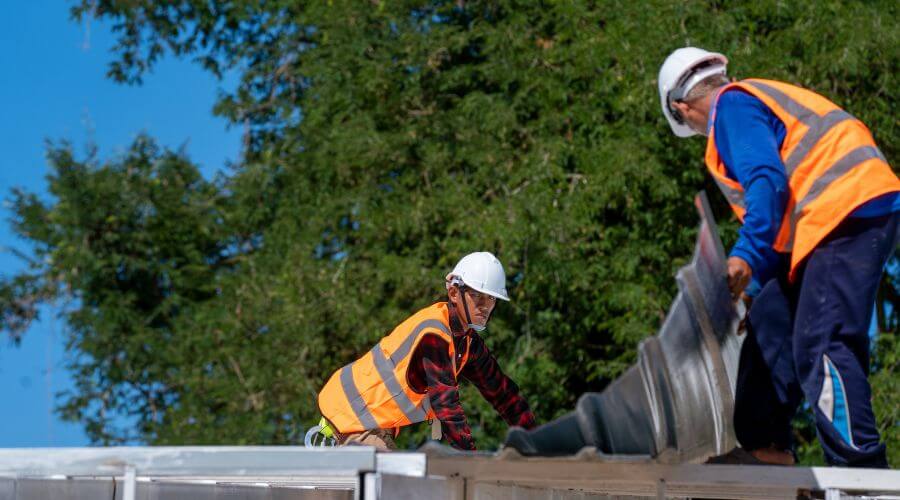 Professional metal roof installation in Dalton, PA